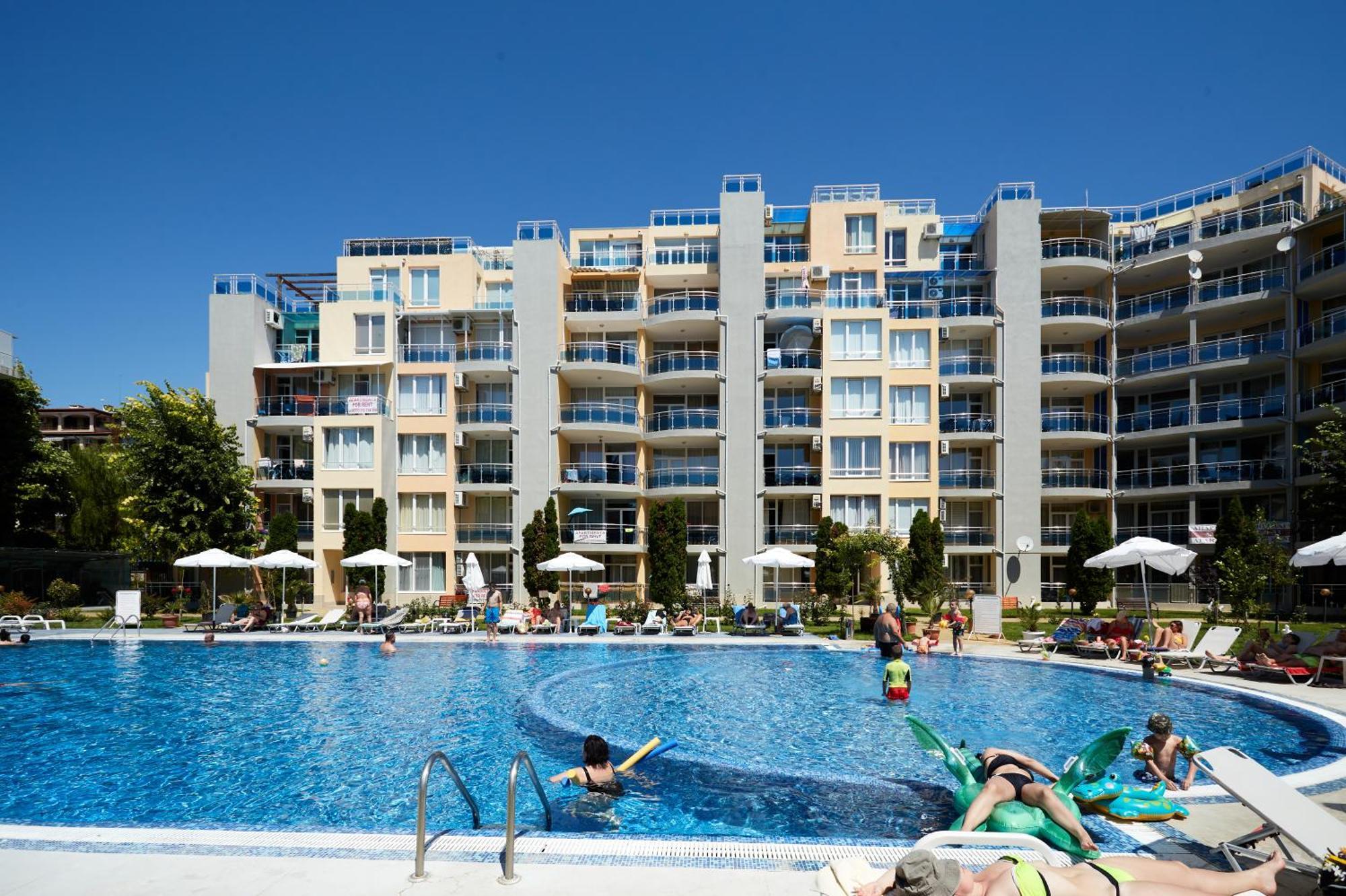 נסבר Luxury First Line Apartment With Pool By The Sea מראה חיצוני תמונה